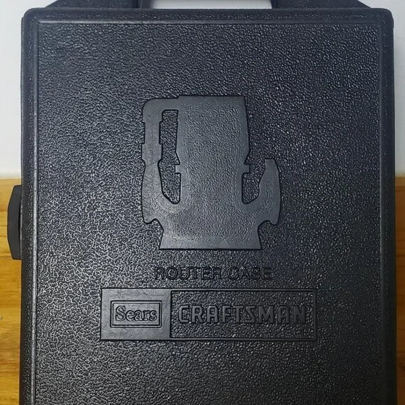 CRAFTSMAN 1 1/2 HP ROUTER MODEL 315.17491 1/4 SHANK 25000 RPM CASE & WRENCH - Picture 10 of 10